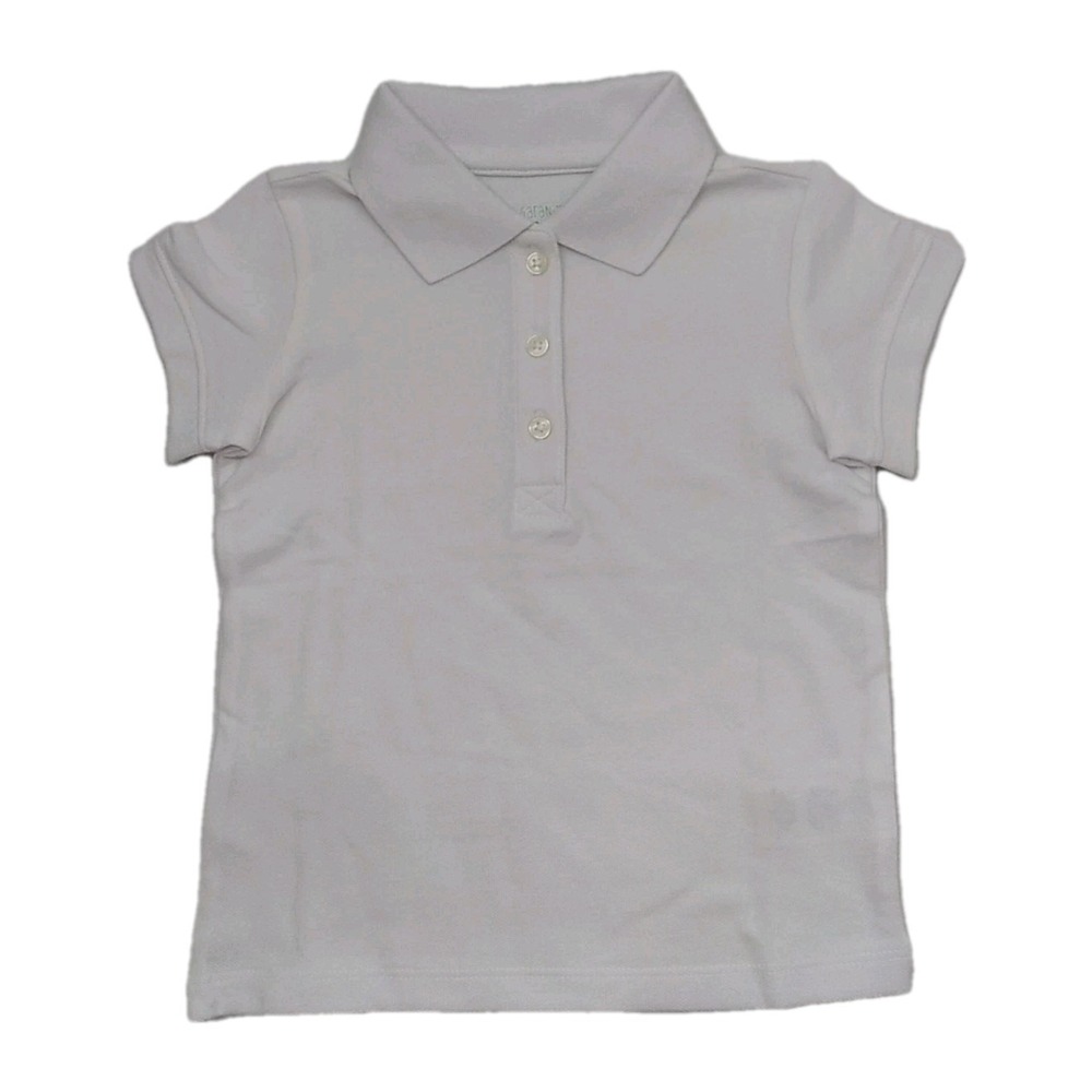 Garanimals Toddlers Short Sleeve Solid White Polo Collar Shirt T-Shirt Size 2T